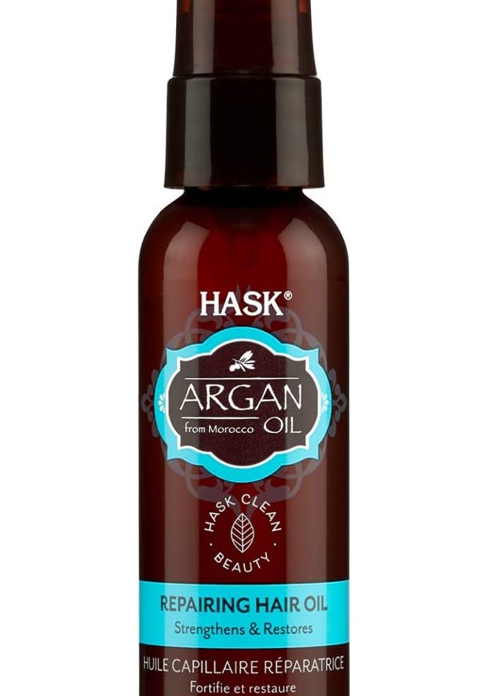 Hask Argan Oil Repairing Hair Oil - 100ml - Image 2